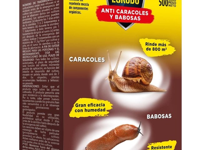 Anti caracoles y Babosas 500gr Batlle Skudo