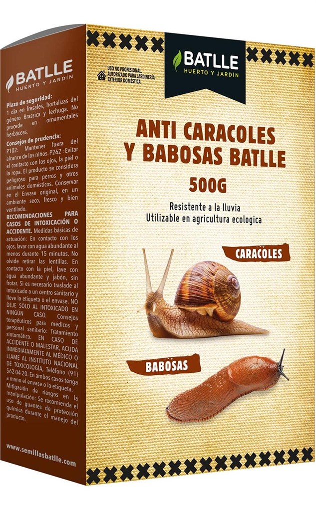 Foto 1 Anti caracoles y Babosas Batlle 500gr