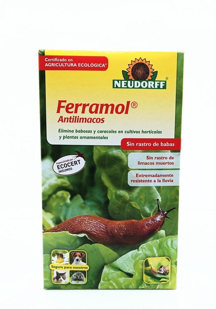 Foto 1 Anti caracoles y babosas ECO Ferramol antilimacos 500gr