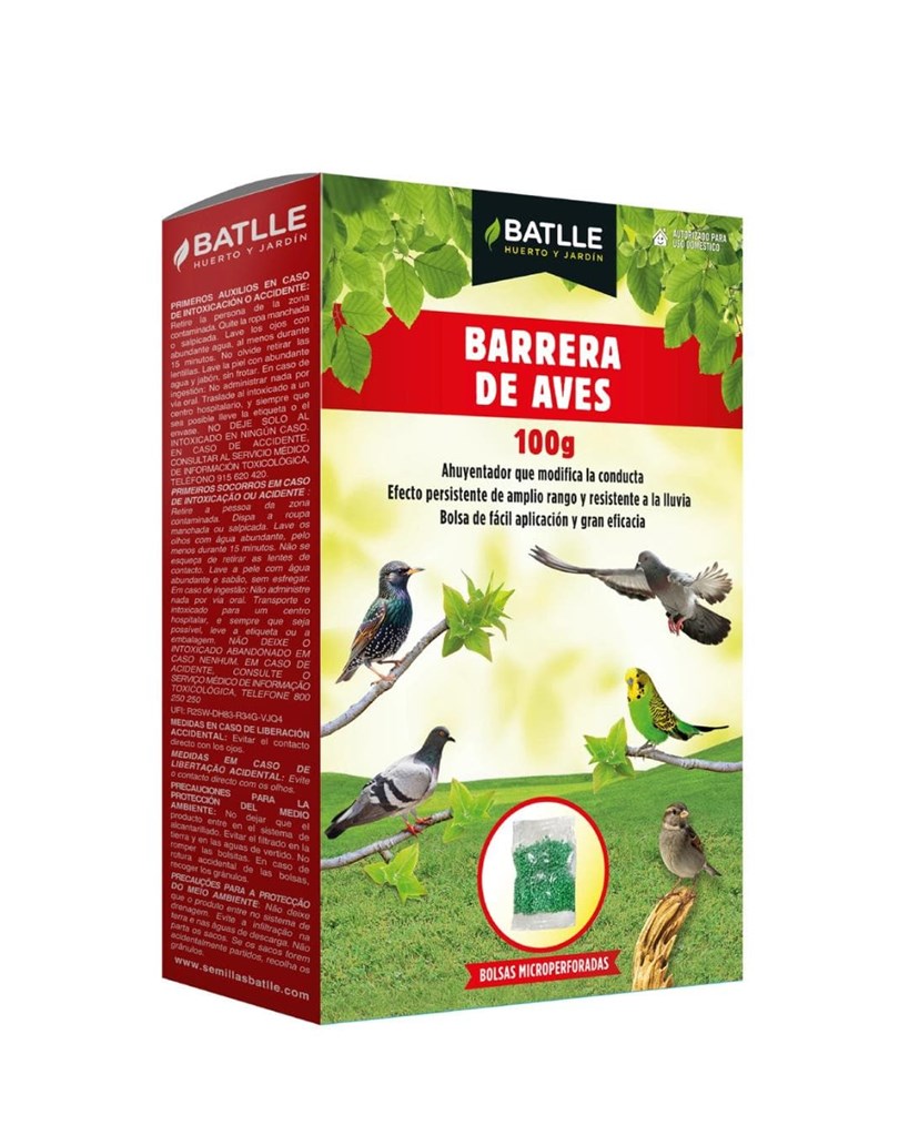 Foto 1 Barrera de Aves 100g Batlle