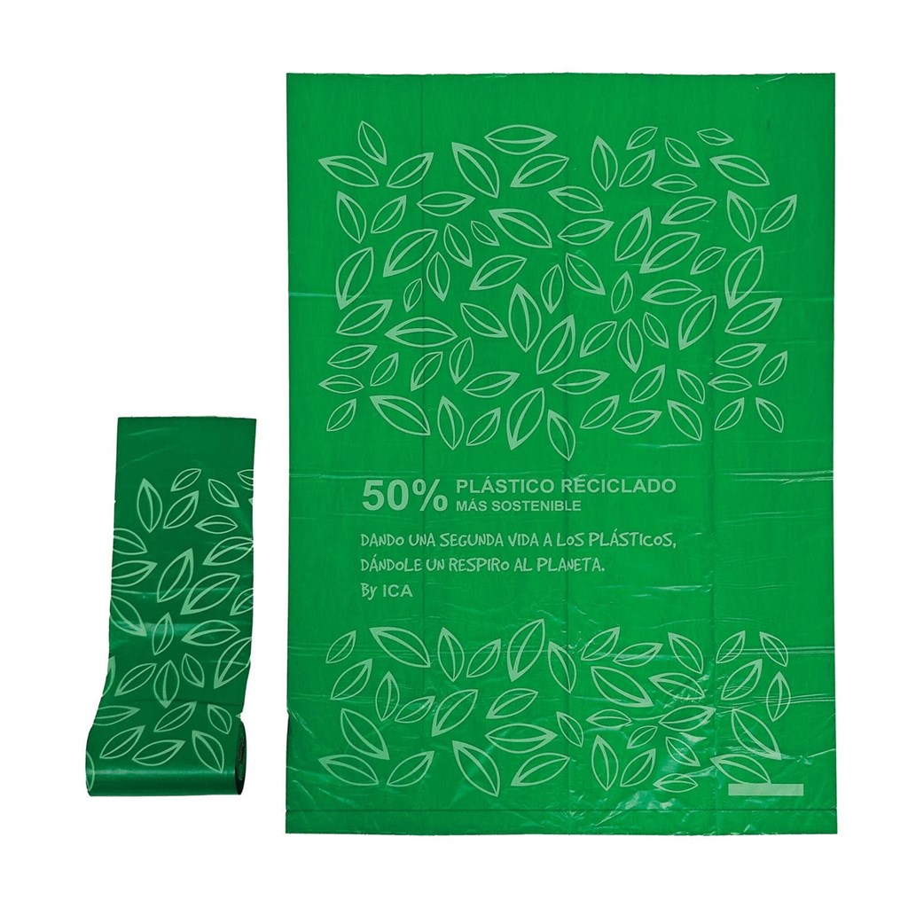 Foto 3 Bolsas Higiénicas Recicladas 8X18 bolsas ICA
