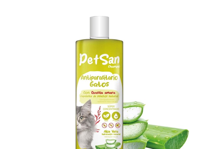Champú Especial Gatos Antiparasitario 250ml Ica