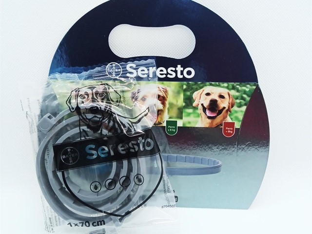 Collar antiparasitario Seresto perro >8kg