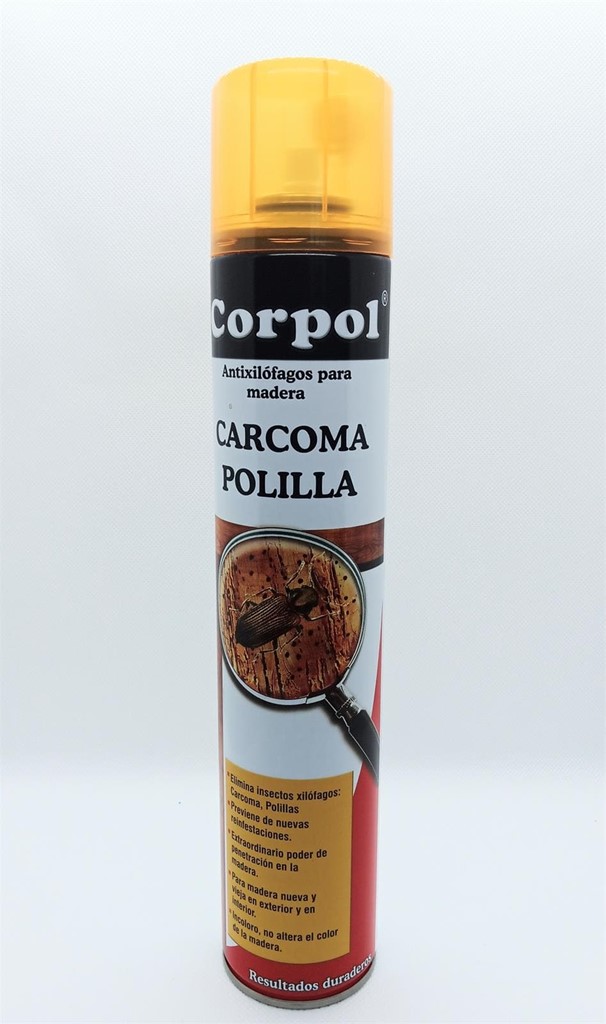 Foto 1 Corpol antixilófagos para madera CARCOMA Y POLILLA