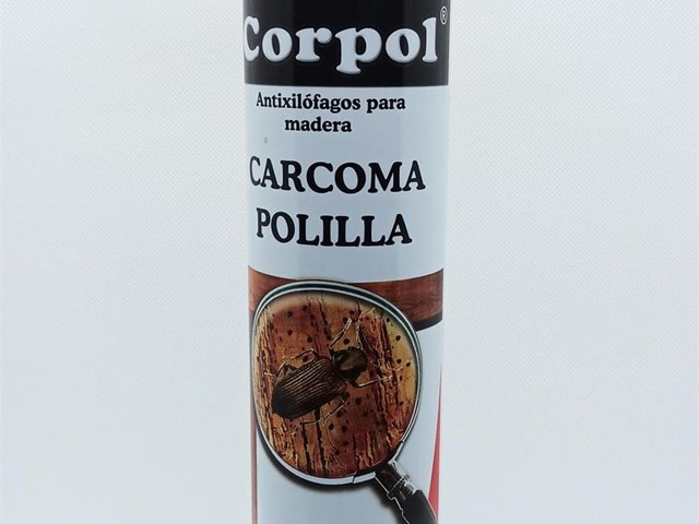 Corpol antixilófagos para madera CARCOMA Y POLILLA