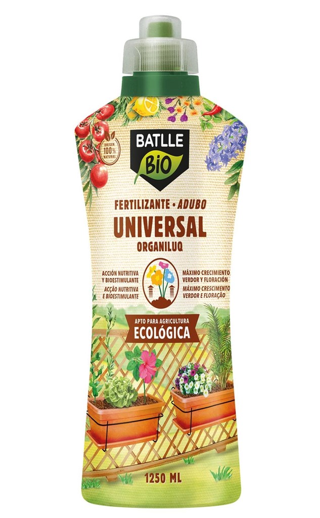 Foto 1 Fertilizante Universal Organiluq 1250ml Batlle Bio