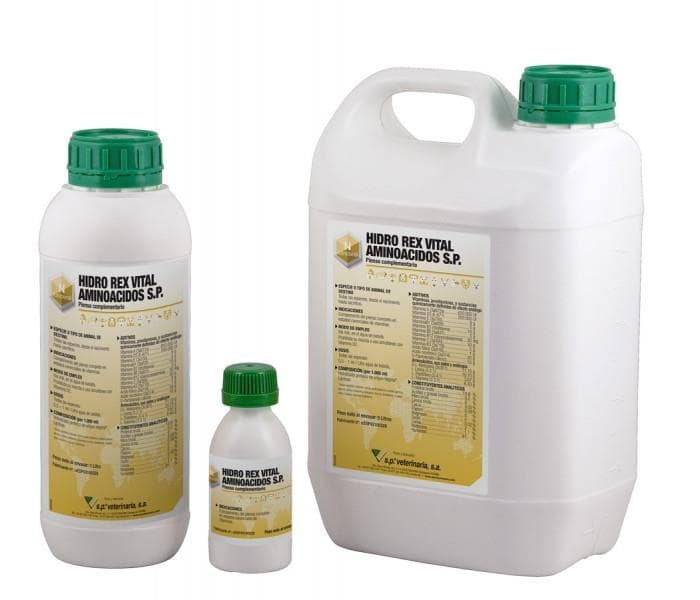 Foto 1 Hidro Rex Vital Aminoácidos 100ml SP
