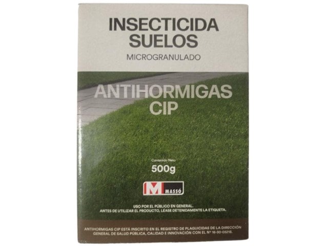 Insecticida Suelos Microgranulado 500gr Massó