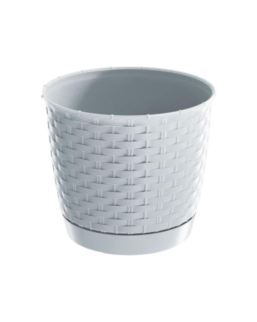 Foto 1 Maceta Ratolla Round Blanca 4.2L Prosperplast