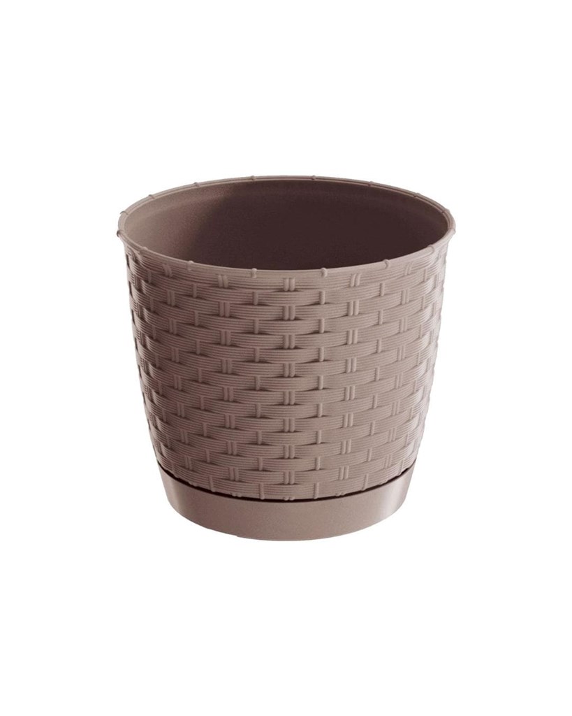 Foto 1 Maceta Ratolla Round Mocca 2.8L Prosperplast