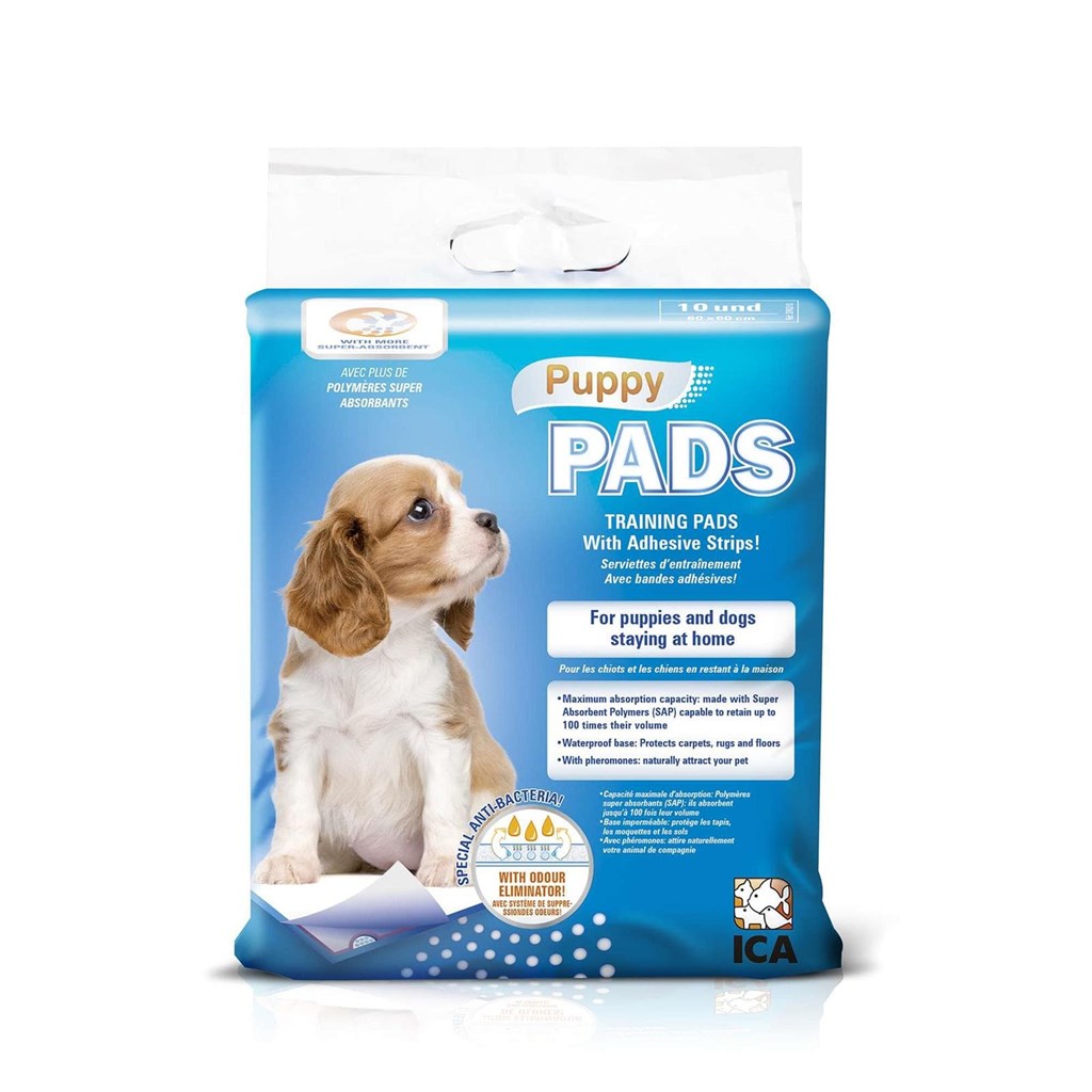 Foto 1 Paños Adiestramiento Puppy Pads 60x40 16u Ica