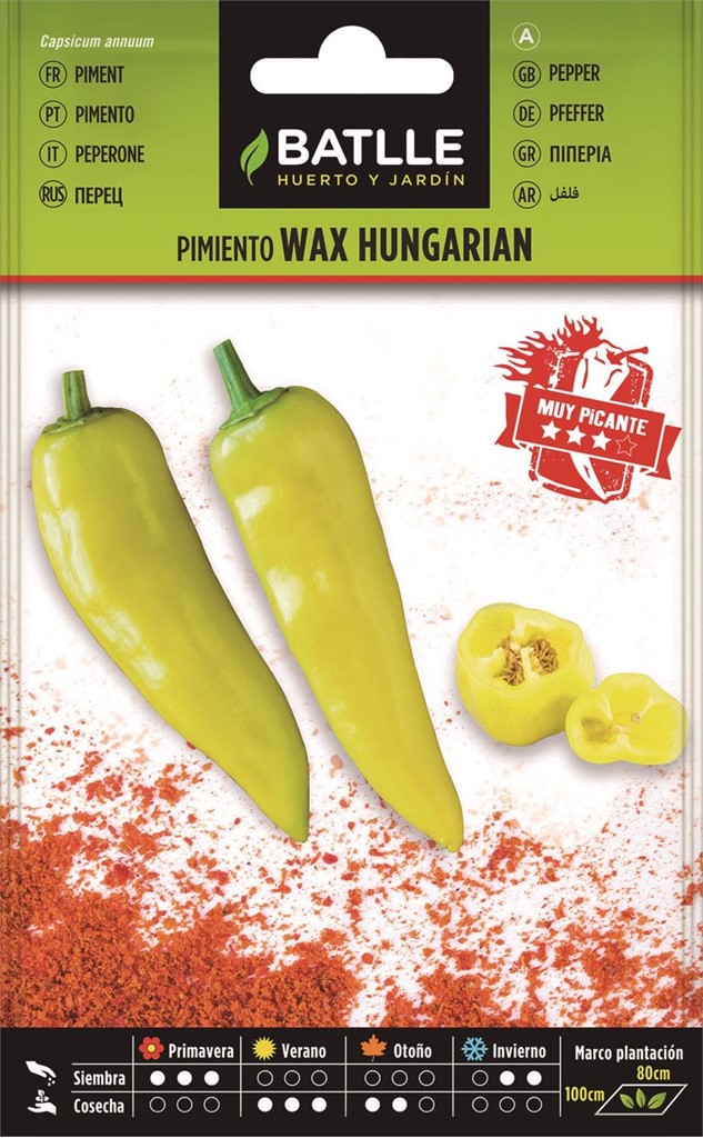 Foto 1 Pimiento Wax Hungarian Batlle