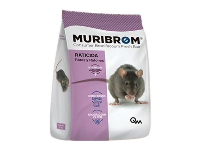 Raticida Bloque Muribrom 200gr