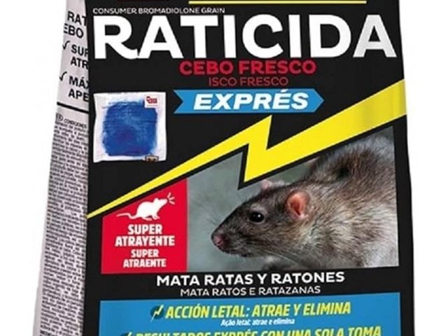 Raticida Cebo Fresco 150gr Muribrom