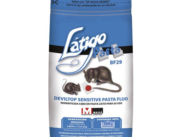 Raticida Látigo Pasta 150gr Massó