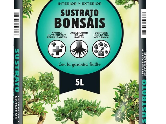 Sustrato Bonsáis 5l Batlle